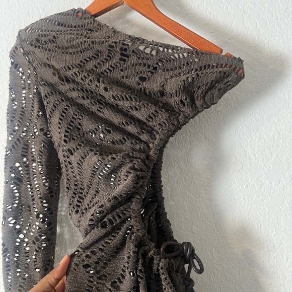 Bronx and Banco Mayan Dress in Brown - Picture 5 of 10